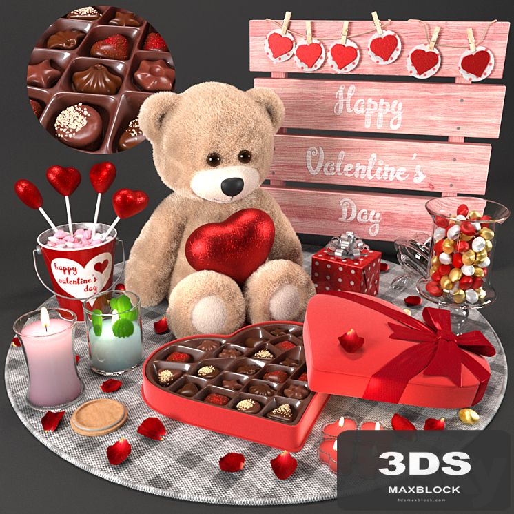 Valentine set
