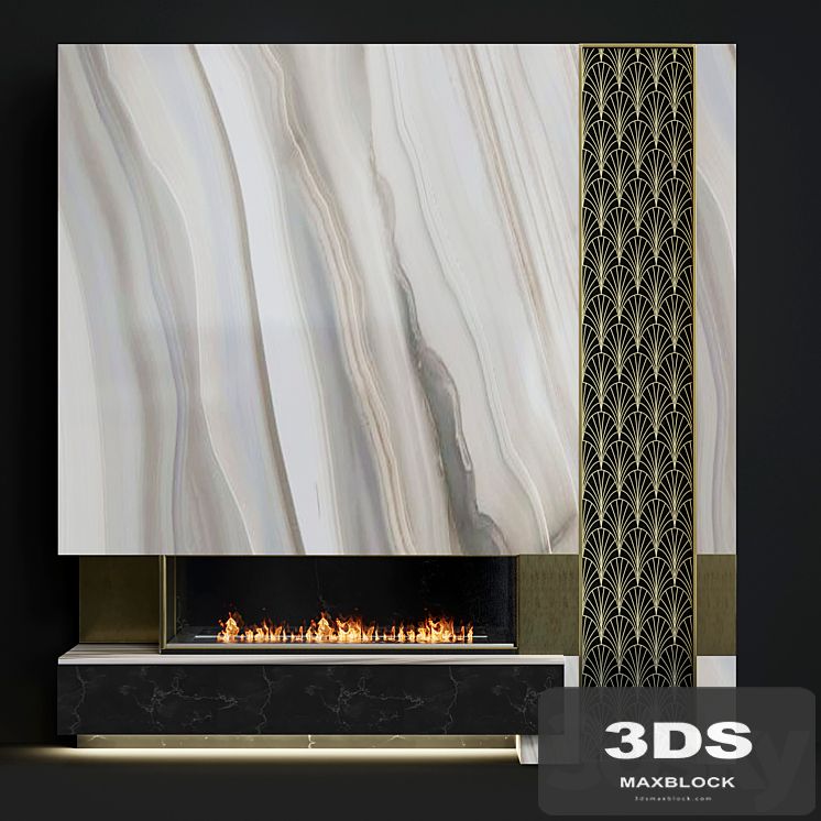 Contemporary fireplace 37