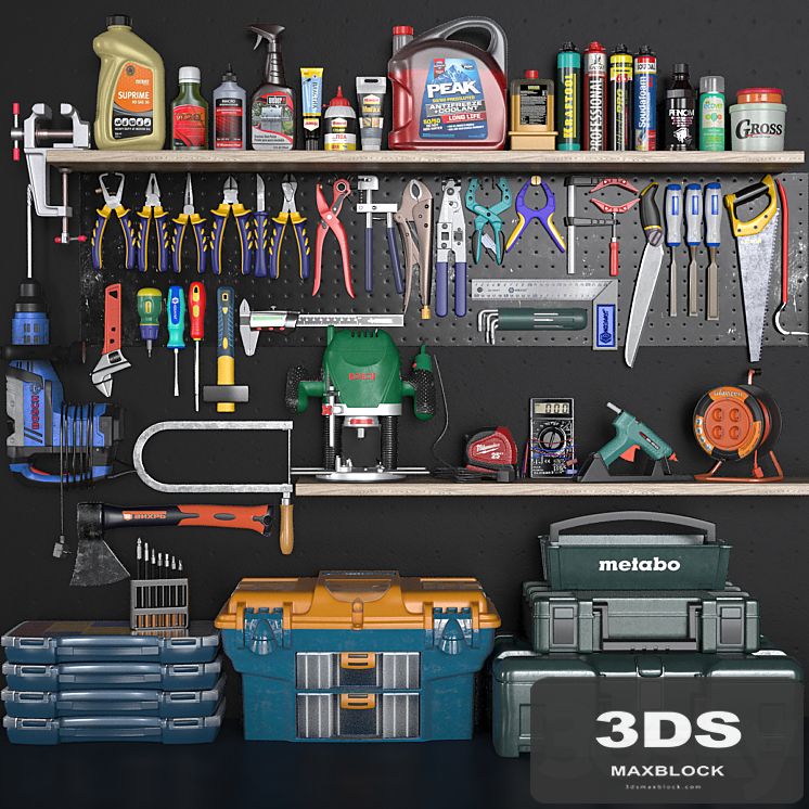 garage tools set 3