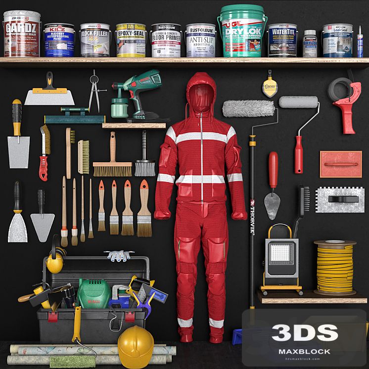 garage tools set 9