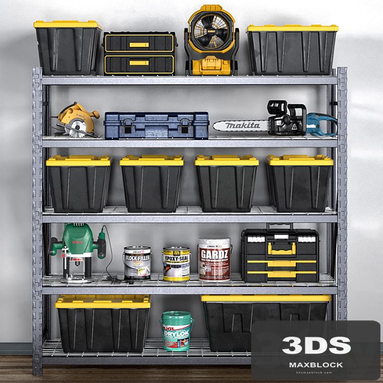 garage tools set 12