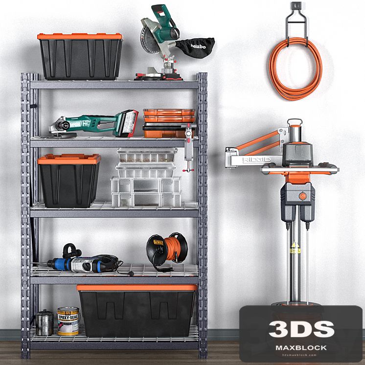 garage tools set 12