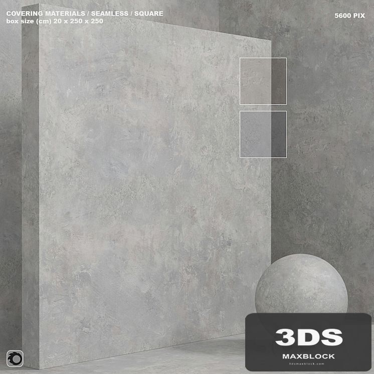 Material (seamless) - concrete plaster set 132