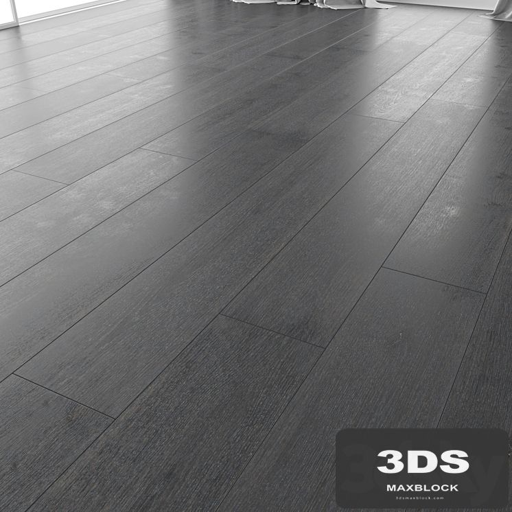 Wood floor Oak (Carbon Brushed)