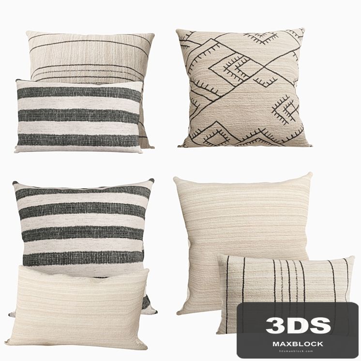 Pillows Restoration Hardware Collection Moroccan Jacquard Chenille