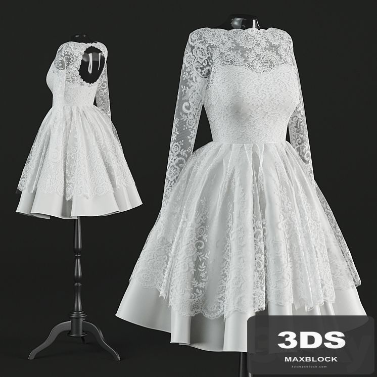 Short Wedding Dress