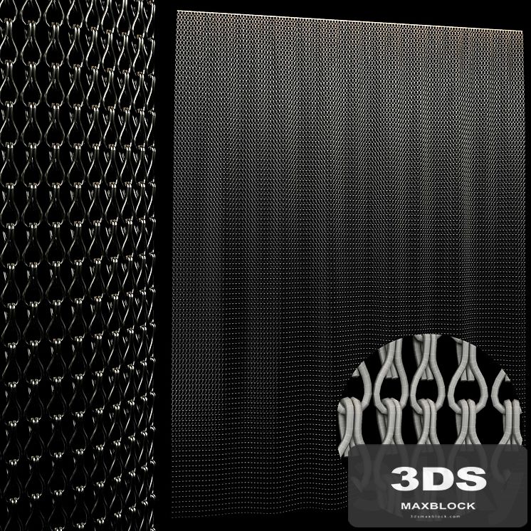metal chain curtain 2