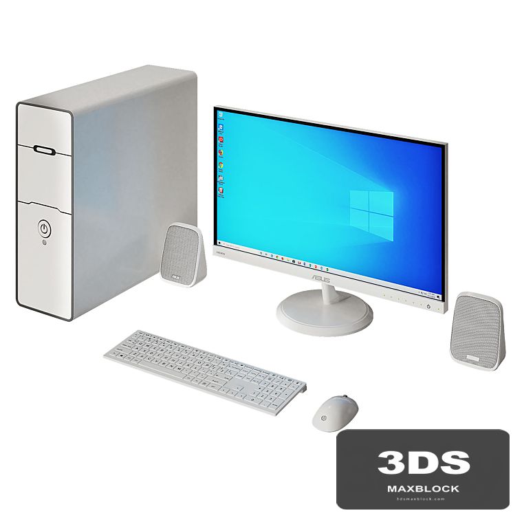 White PC Asus