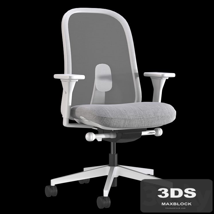 LINO Office Swivel chair with armrests by Herman Miller