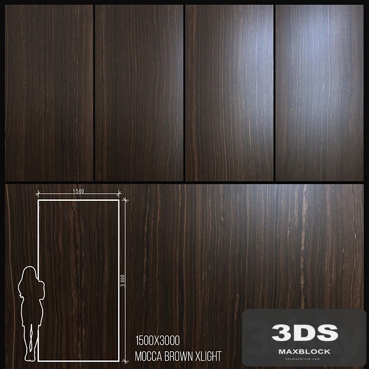 Ceramic Tile Urbatek Porcelanosa Xlight Mocca Brown 1500x3000
