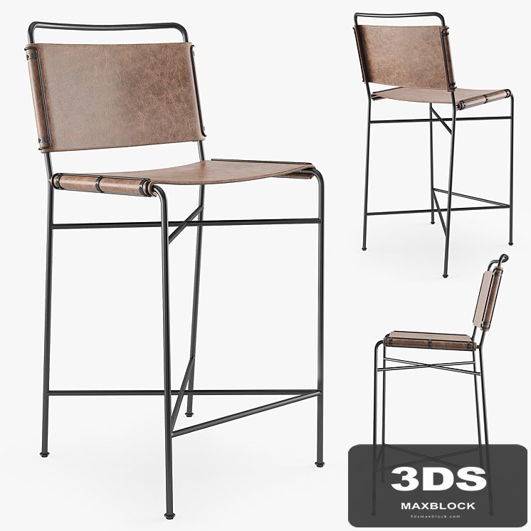 Four Hands WHARTON bar stool
