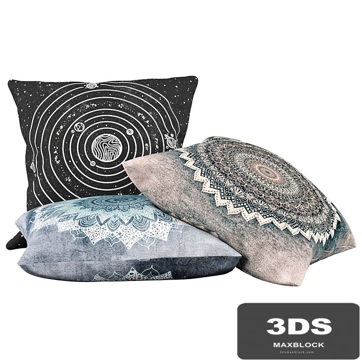 Pillow set 15 | SOLAR SYSTEM | Esty