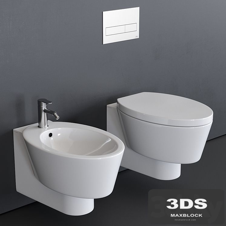 Scarabeo Ceramiche Wish Wall-Hung WC