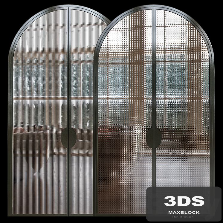 Arched steel doors GABRIEL SCOTT