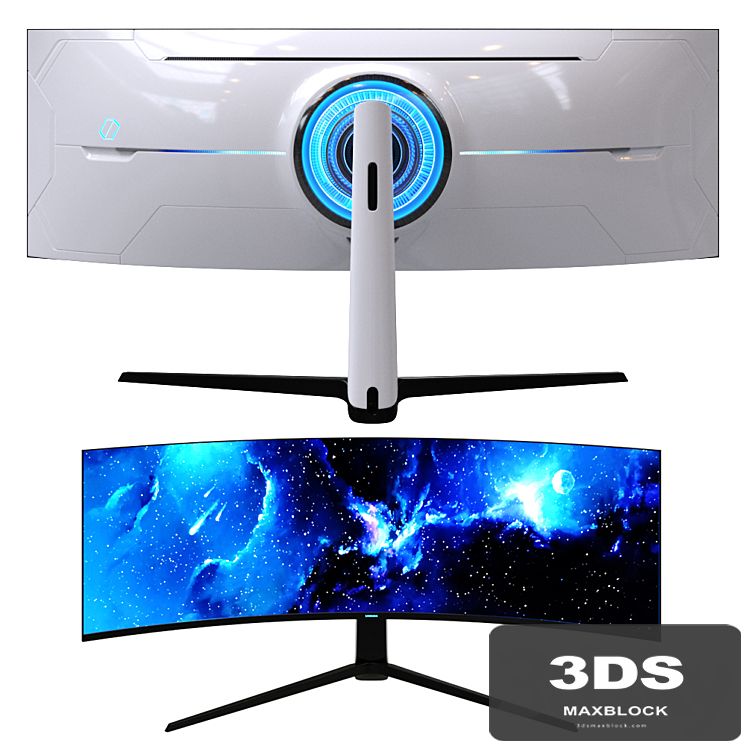 samsung odyssey G9 curved gaming display monitor wide screen