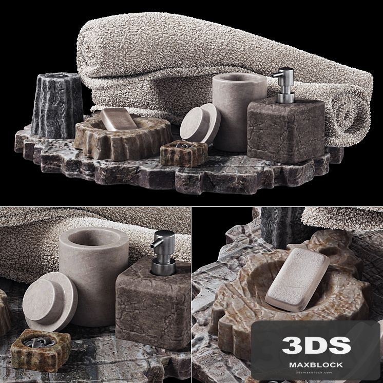 Batroom decor stone soap n1 / Bathroom decor stone soap dish