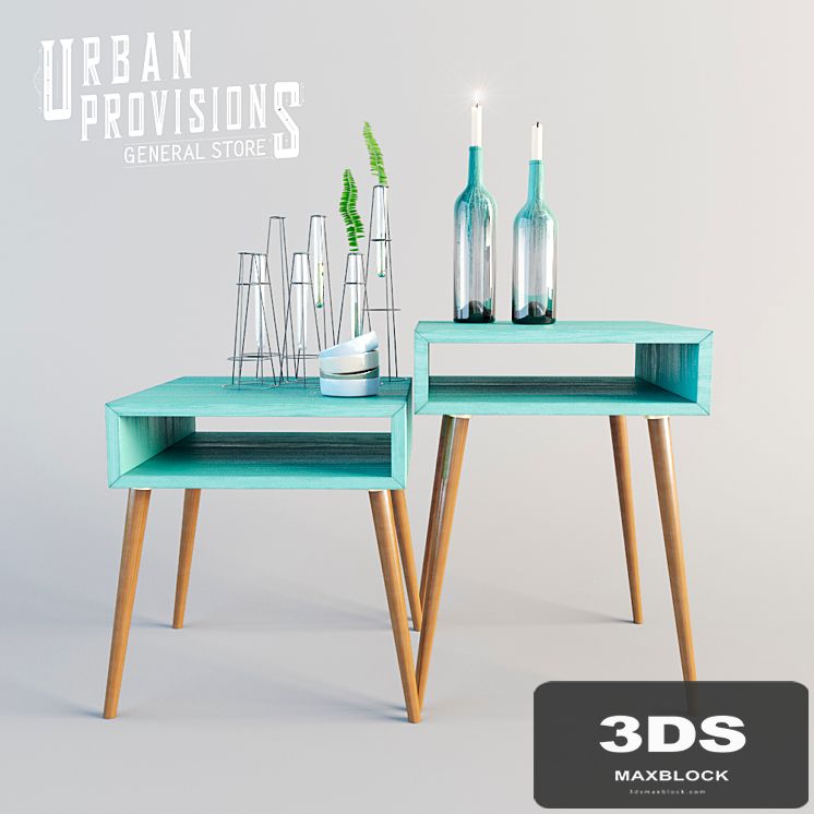 Modern Side Table Decor