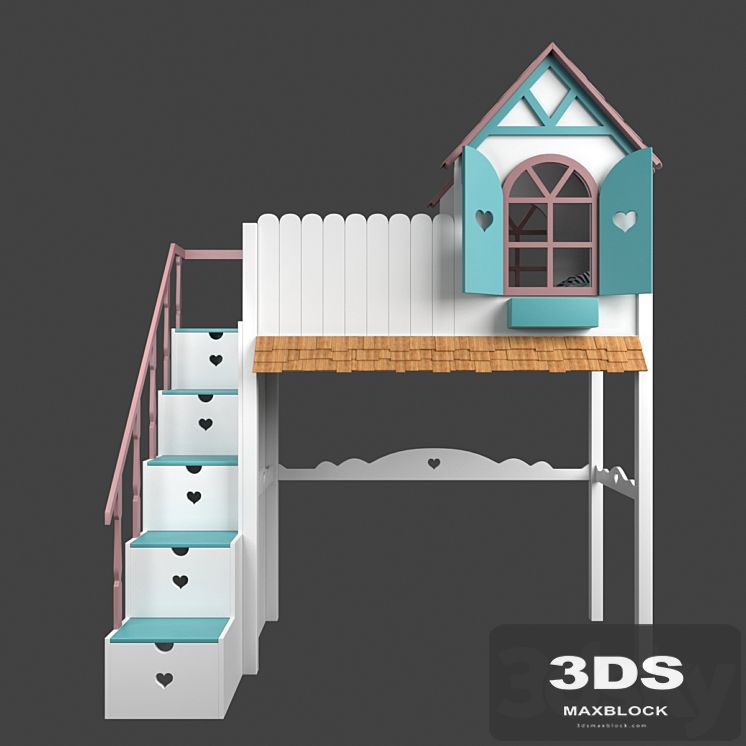Baby bed loft, Krovatki-detyam