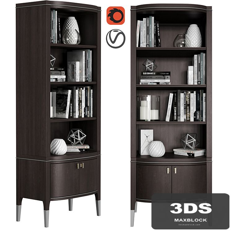 Dantone Home Grand Library Showcase