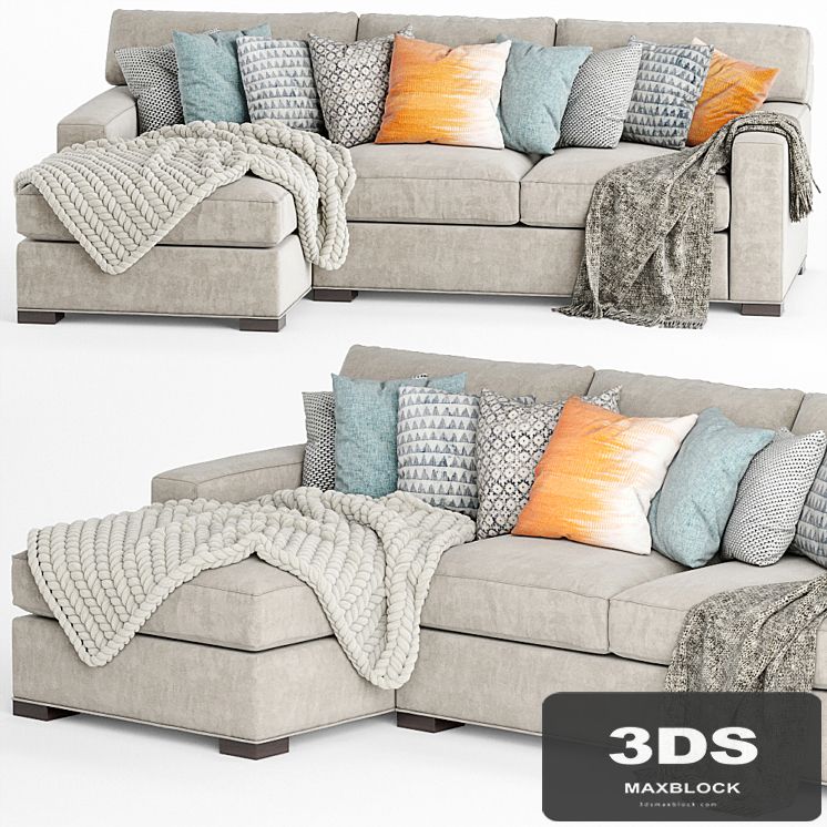 Crate and Barrel Axis II sofa