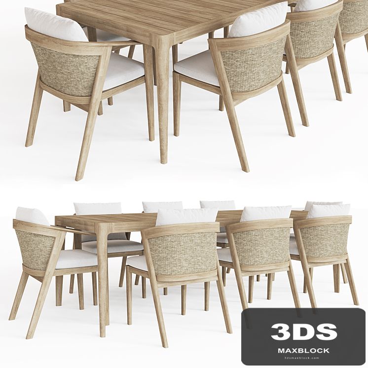 MALTA TEAK TABLE