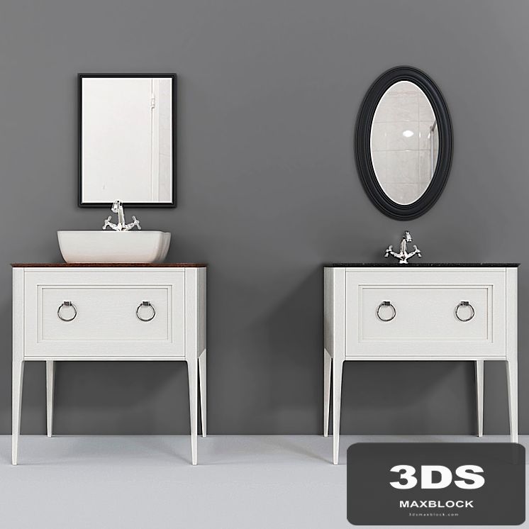 Sideboard with sink PLAZA Classic. Kerama Marazzi.