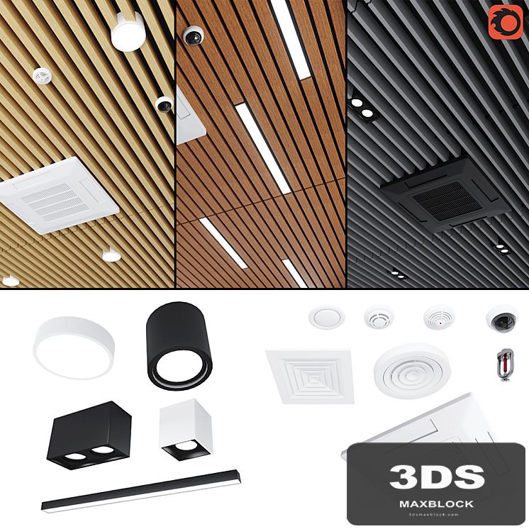 Grillato rack ceiling kit
