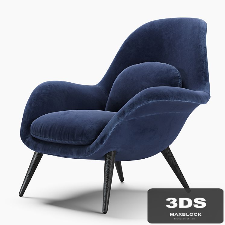Fredericia swoon chair