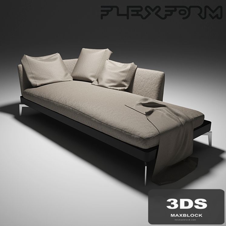 Chaiselongue Flexform Feel Good