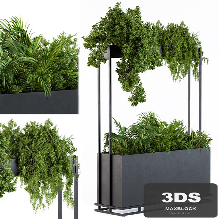 Plant box metal compact