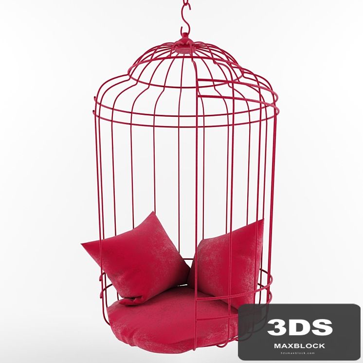 Suspended seat "Cage"