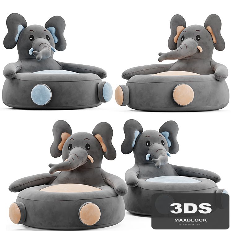 Elephant kids chair