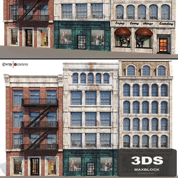 Architectural facades volA8