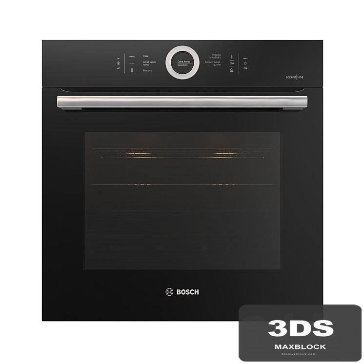 Bosh Serie 8 Built-in ovenBlack HBG6764B6B