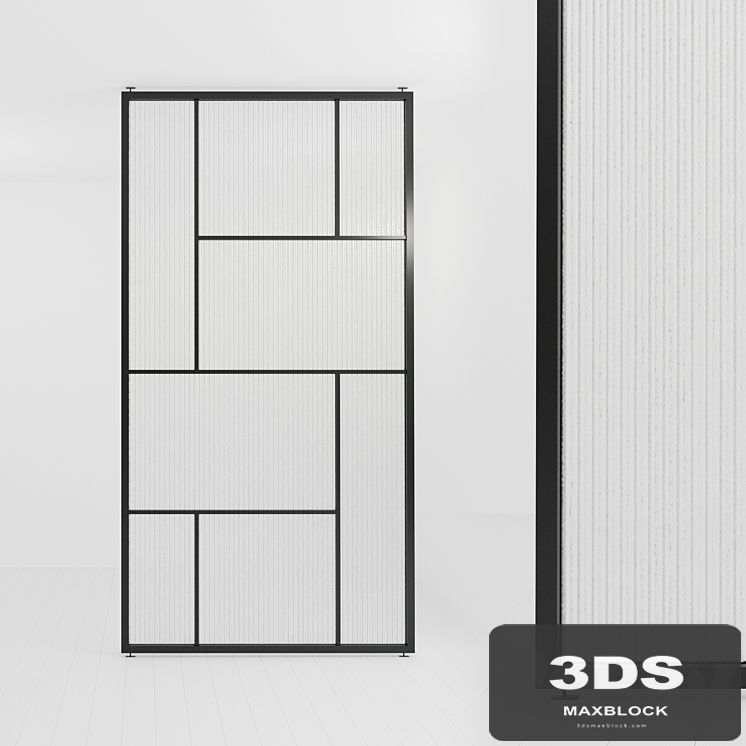 Glass partition 72