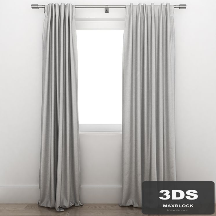 Cotton Luster Velvet Curtain