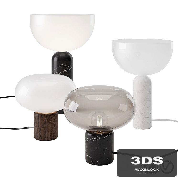 Karl-Johan and Kizu Table Lamp by New Works