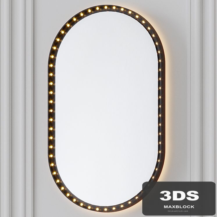 Le Deun Luminaires Vanity Oval - Wall Mirror
