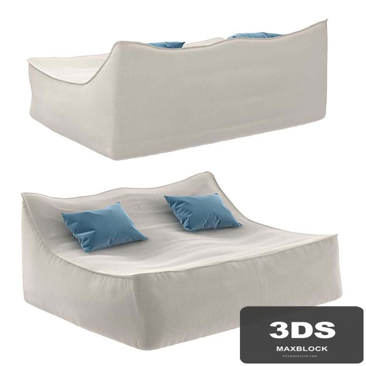 Restoration Hardware IBIZA DOUBLE LOUNGE CHAIR