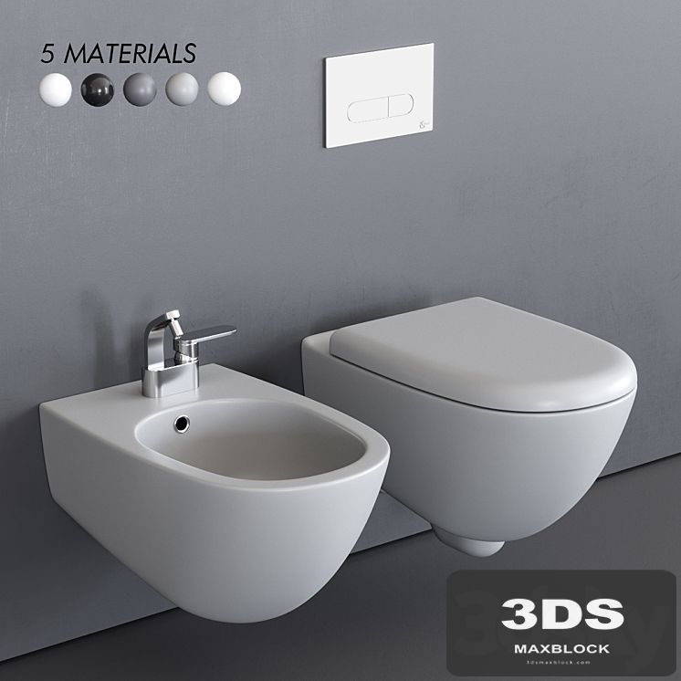 Ceramica Flaminia Spin Wall-Hung WC
