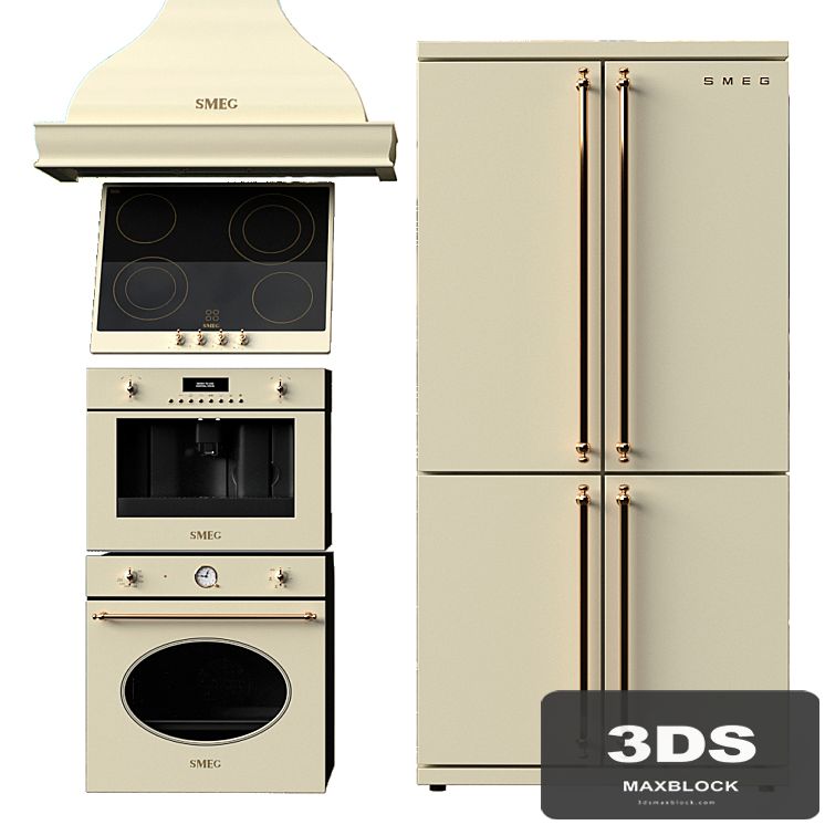 Smeg Coloniale Kitchen Appliances Collection