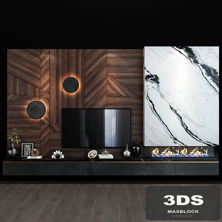 TV shelf 0128