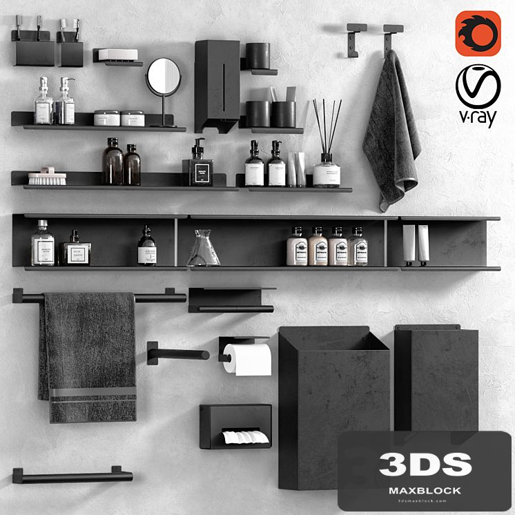 Mach 2 bathroom accessories by Agape