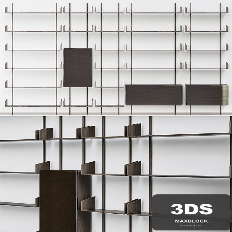 Brera bookcase gallotti & radice