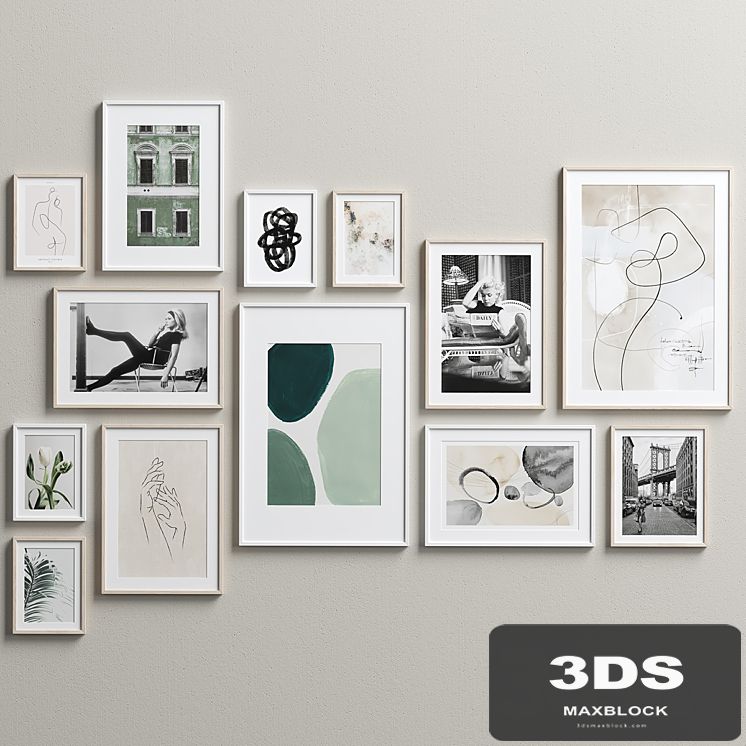 Interior Picture Frames Set-8