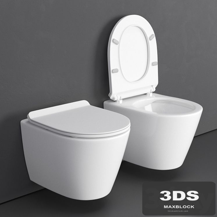 Wall-hung toilet Calipso