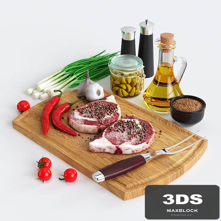 Still Life: Black Angus Steak