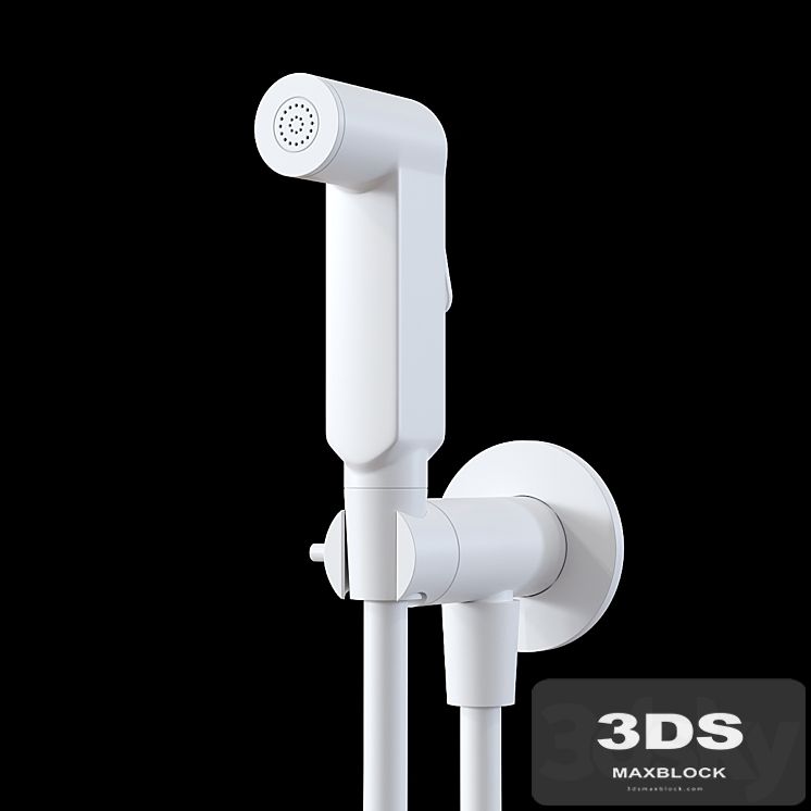 Hygienic shower GRB White 08225101.