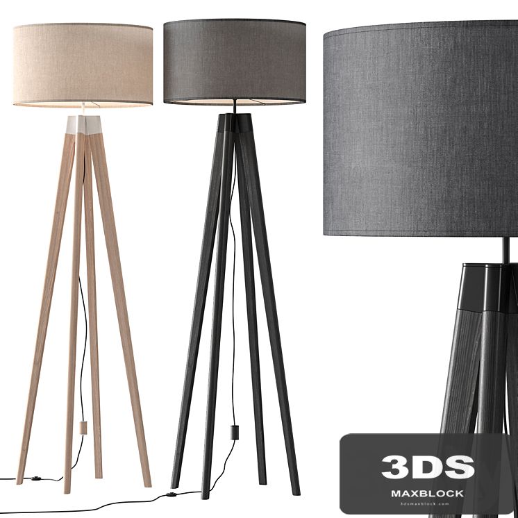 Dema Edgar Quadpod Floor Lamp