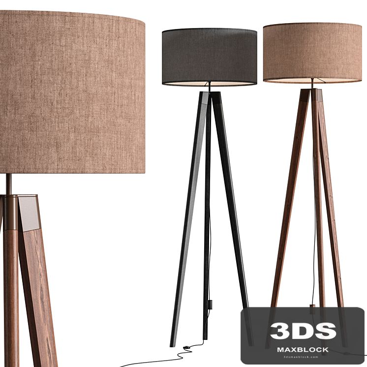 Dema Edgar Tripod Floor Lamp